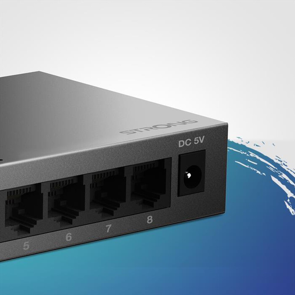 "STRONG - Switch Gigabit SW8000M-nero"