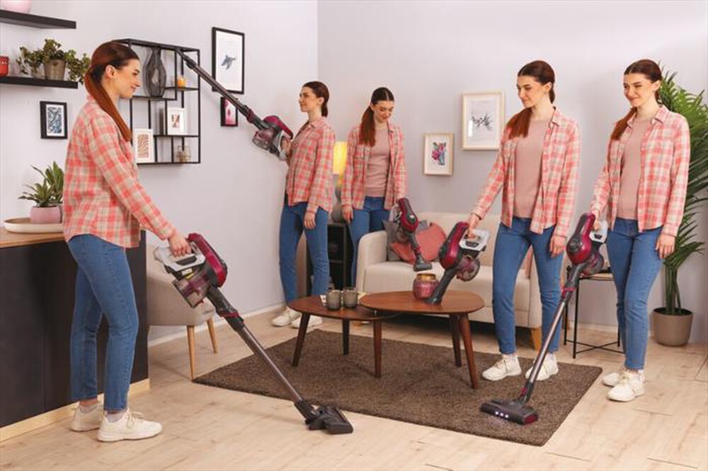 "HOOVER - Aspirapolvere ricaricabile HF110P 011-Viola"