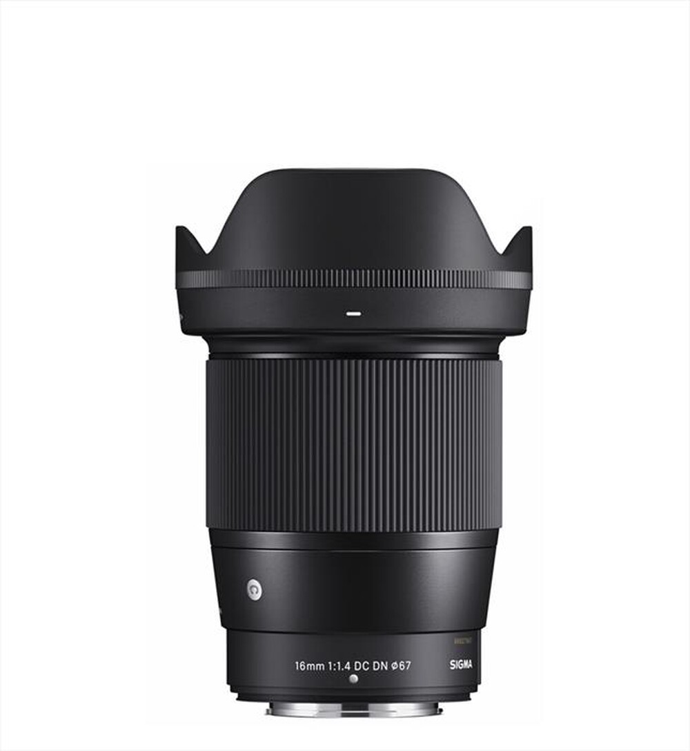 "SIGMA - OB.16MM-F/1.4 (C) DC DN, FUJI X-MOUNTT-NERO/SILVER"
