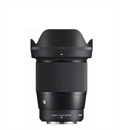 SIGMA - OB.16MM-F/1.4 (C) DC DN, FUJI X-MOUNTT-NERO/SILVER