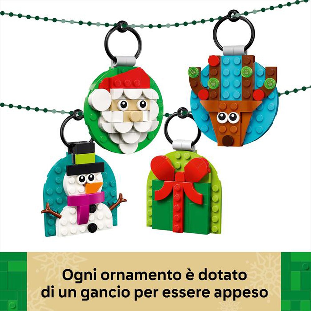 Immagine del prodotto LEGO - SEASONS AND OCCASIONS Decorazioni natalizie 40744