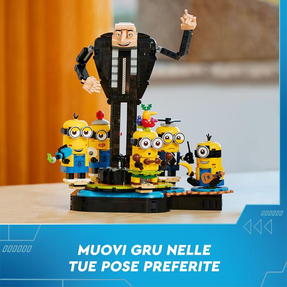 Immagine del prodotto LEGO - CATTIVISSIMO ME Gru e Minions in mattoncini 75582