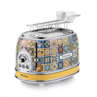 ARIETE - 0155/0P TOSTAPANE 2 FETTE POSITANO-Multicolore
