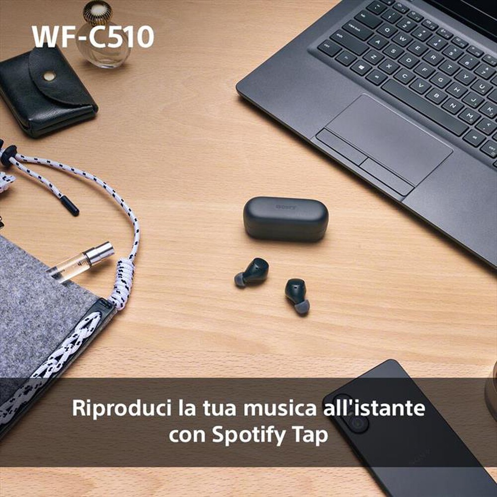 "SONY - Auricolari Bluetooth WFC510L.CE7-Blu"