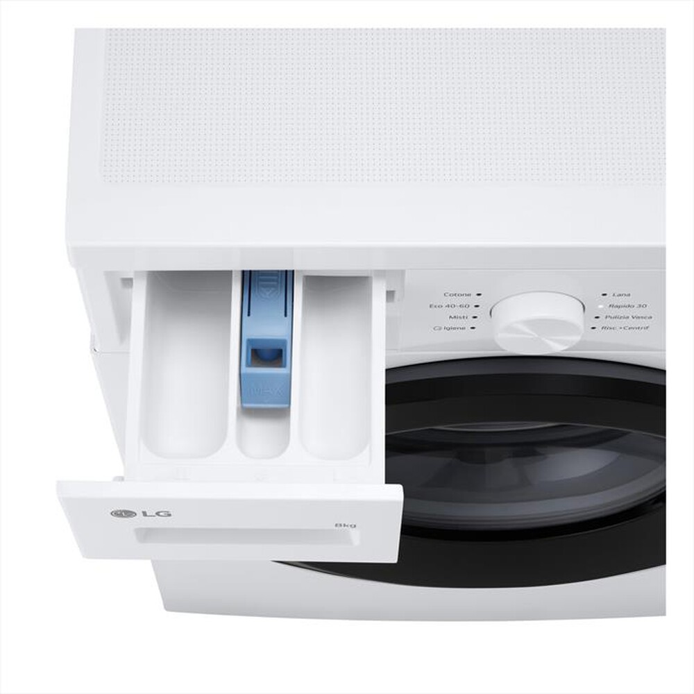 Immagine del prodotto LG - Lavatrice F4NA10S8NWK SERIE A1 8 Kg Classe A-White