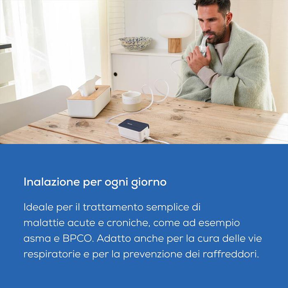 Immagine del prodotto BEURER - Mini aerosol a compressore IH 15-Bianco