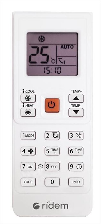 RIDEM - Telecomando CRC UNW1-Bianco