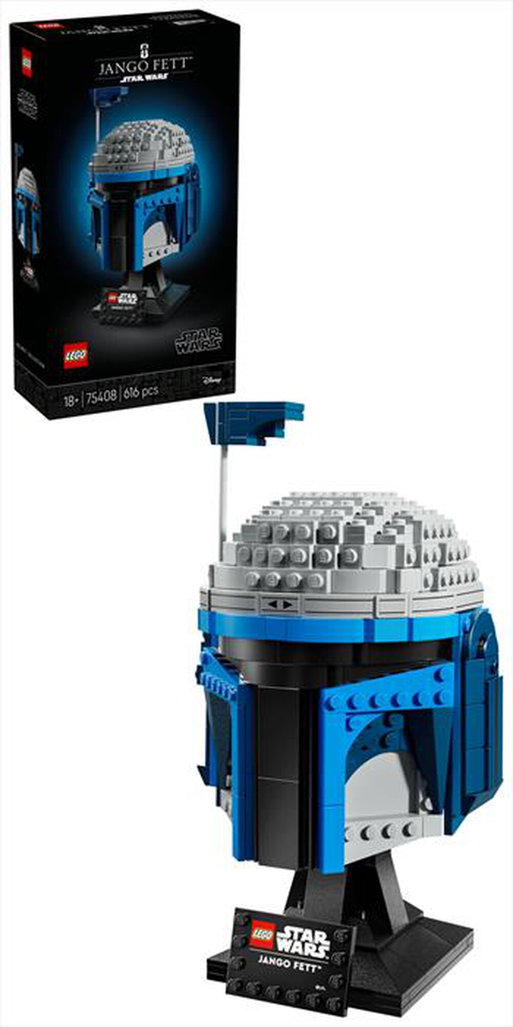 "LEGO - STAR WARS Casco di Jango Fett - 75408"