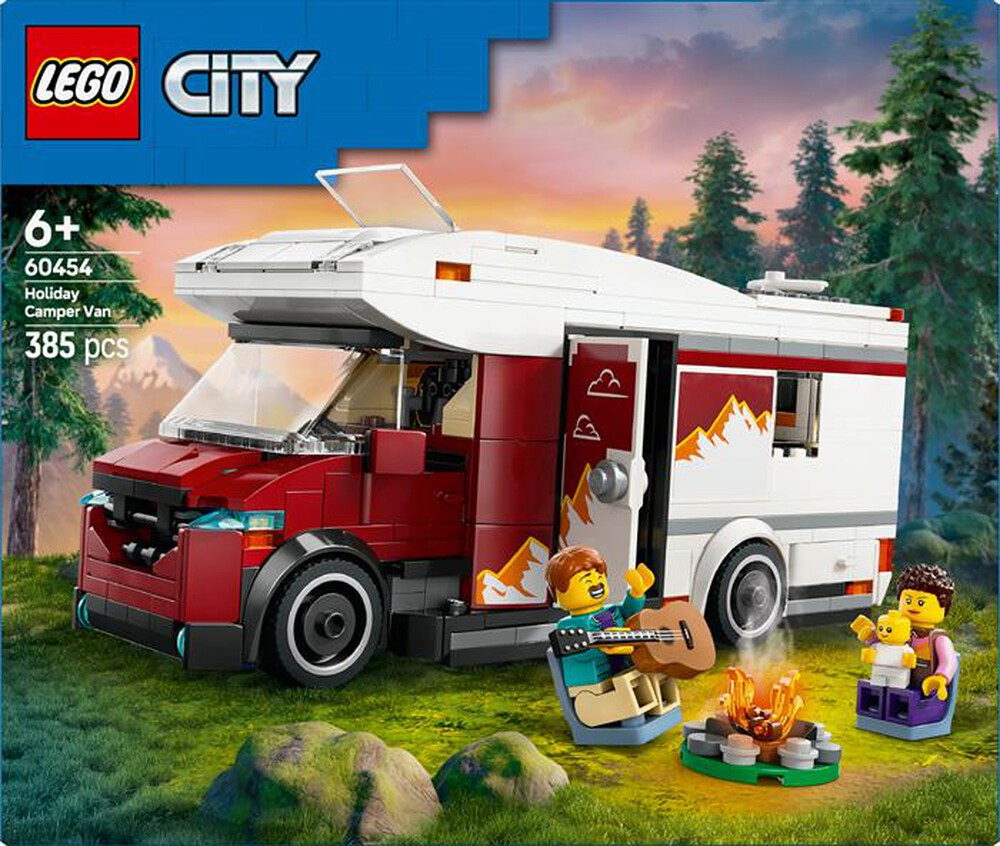 Immagine del prodotto LEGO - CITY Camper van delle vacanze d&rsquo;avventura 60454