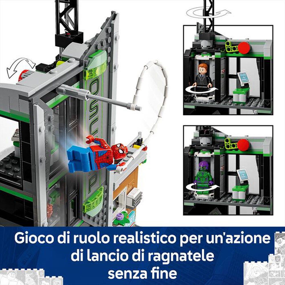 Immagine del prodotto LEGO - SUPER HEROES MARVEL Spider-Man contro Oscorp 76324