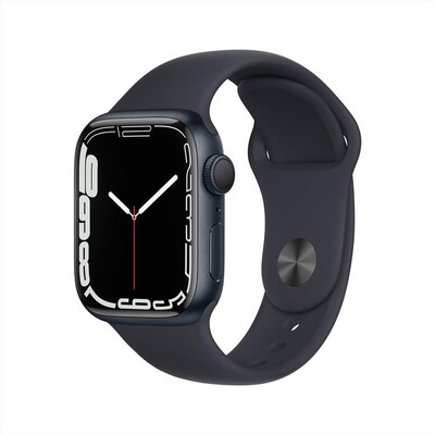 APPLE - Apple Watch Series 7 GPS 41mm Alluminio-Cinturino Sport Mezzanotte