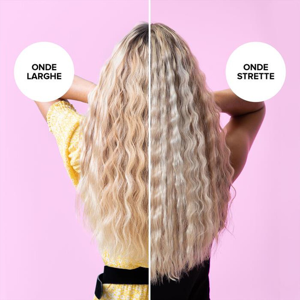 "IMETEC - PIASTRA A ONDE MY PRO BEACH WAVES GT20 400 11738-NERO"