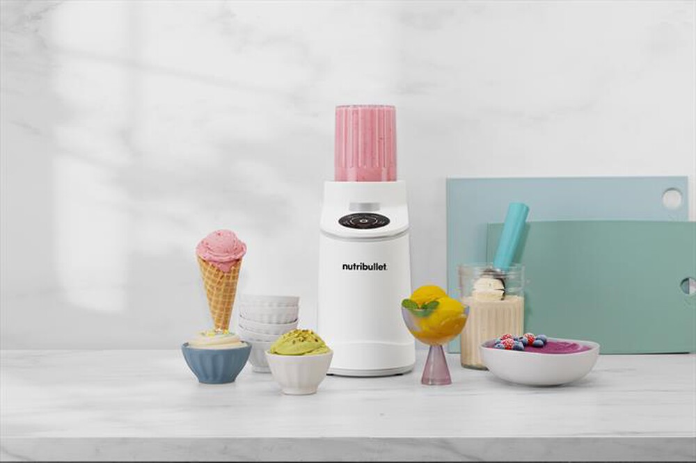 Immagine del prodotto NUTRIBULLET - CHILL Gelatiera compatta Icecream Maker NBD0503W-Bianco