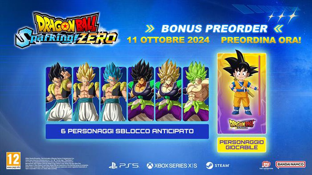Immagine del prodotto NAMCO - DRAGON BALL: SPARKING! ZERO XBOXONE