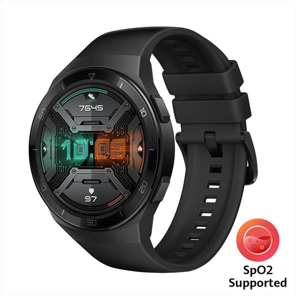 "HUAWEI - WATCH GT2E 46MM GRAPHITE BLACK-NERO"