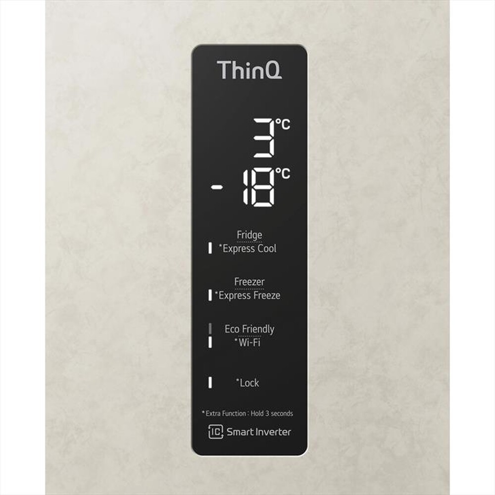 Immagine del prodotto LG - Frigorifero combinato GBB567SECMN Classe E 500lt-Sabbia