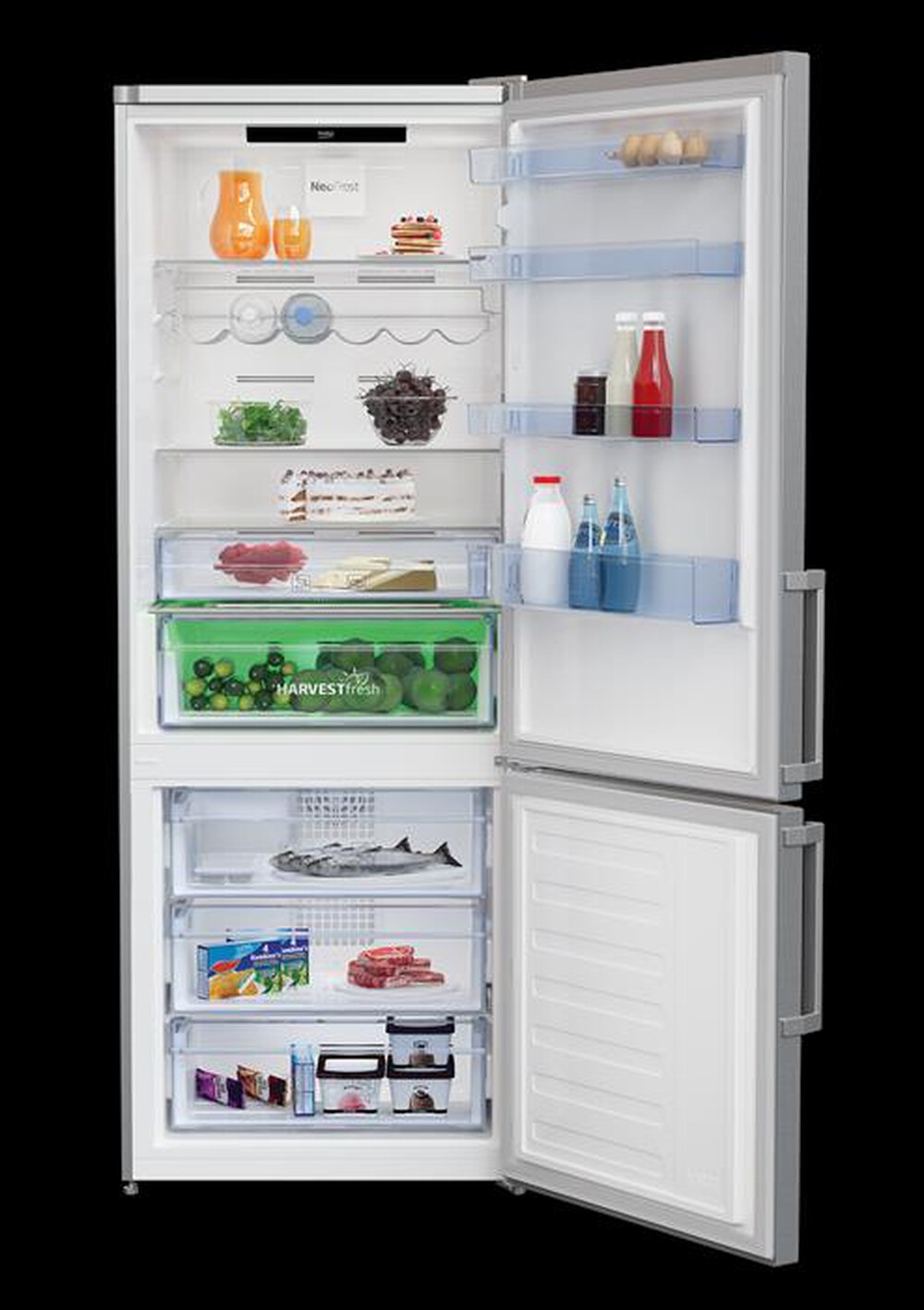 "BEKO - Frigorifero combinato RCNE560E61ZXN Classe D"