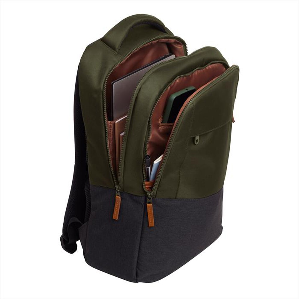 "TRUST - Zaino LISBOA 16\" BACKPACK-Green"