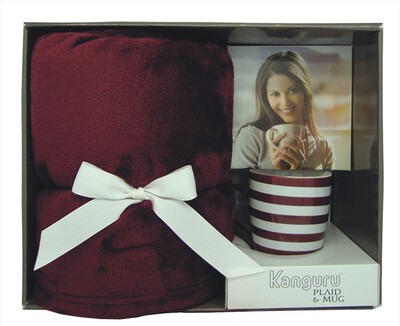 KANGURU - 1149 Plaid&Mug Passion-Passion