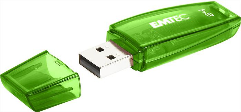 "EMTEC - COLOR MIX C410 64GB USB2.0-Verde"