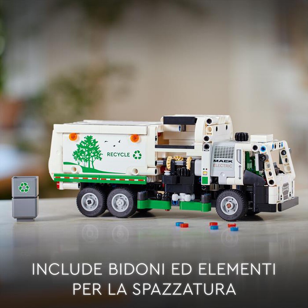 Immagine del prodotto LEGO - TECHNIC Camion spazzatura Mack LR Electric 42167