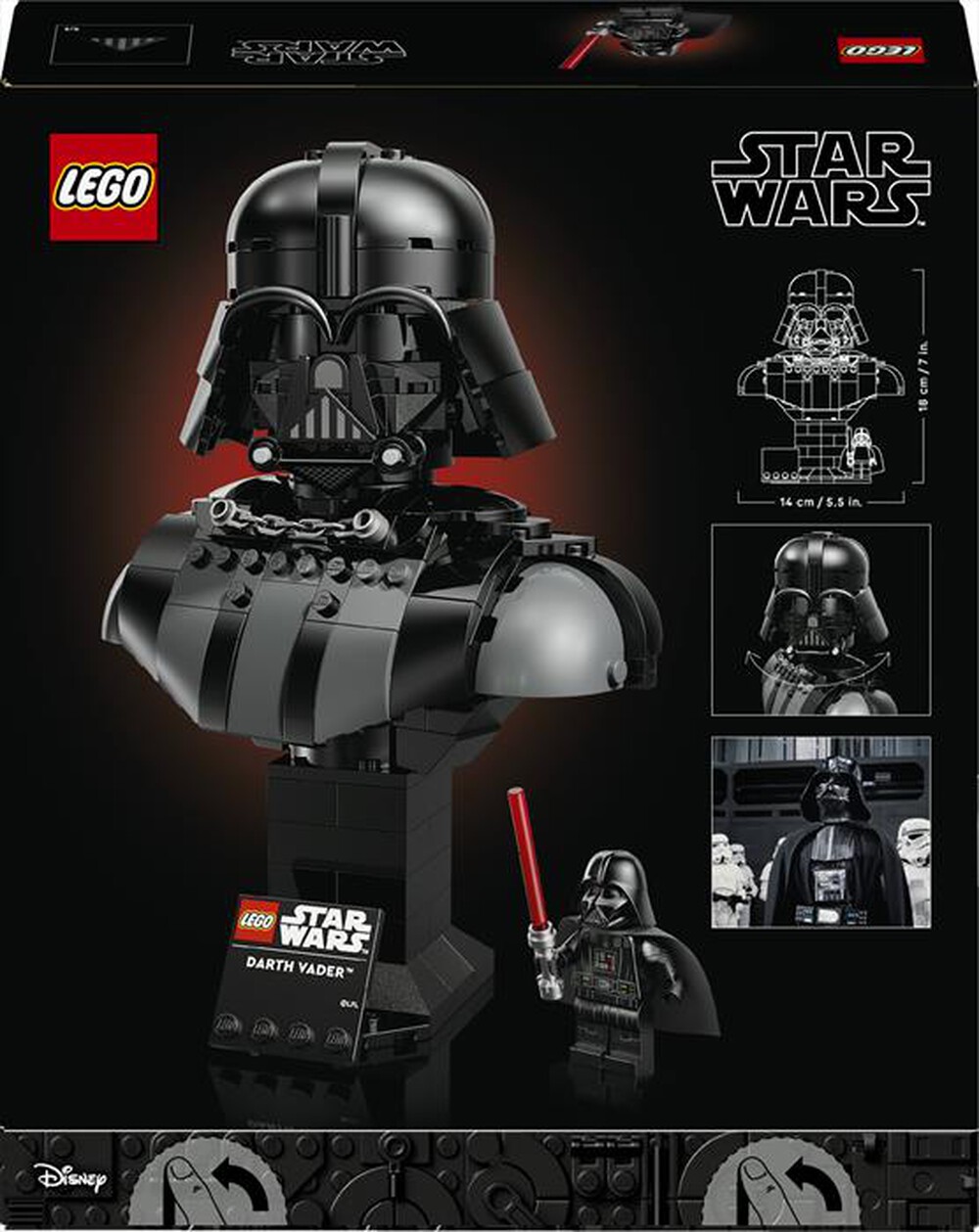 Immagine del prodotto LEGO - STAR WARS Busto di Darth Vader - 75439