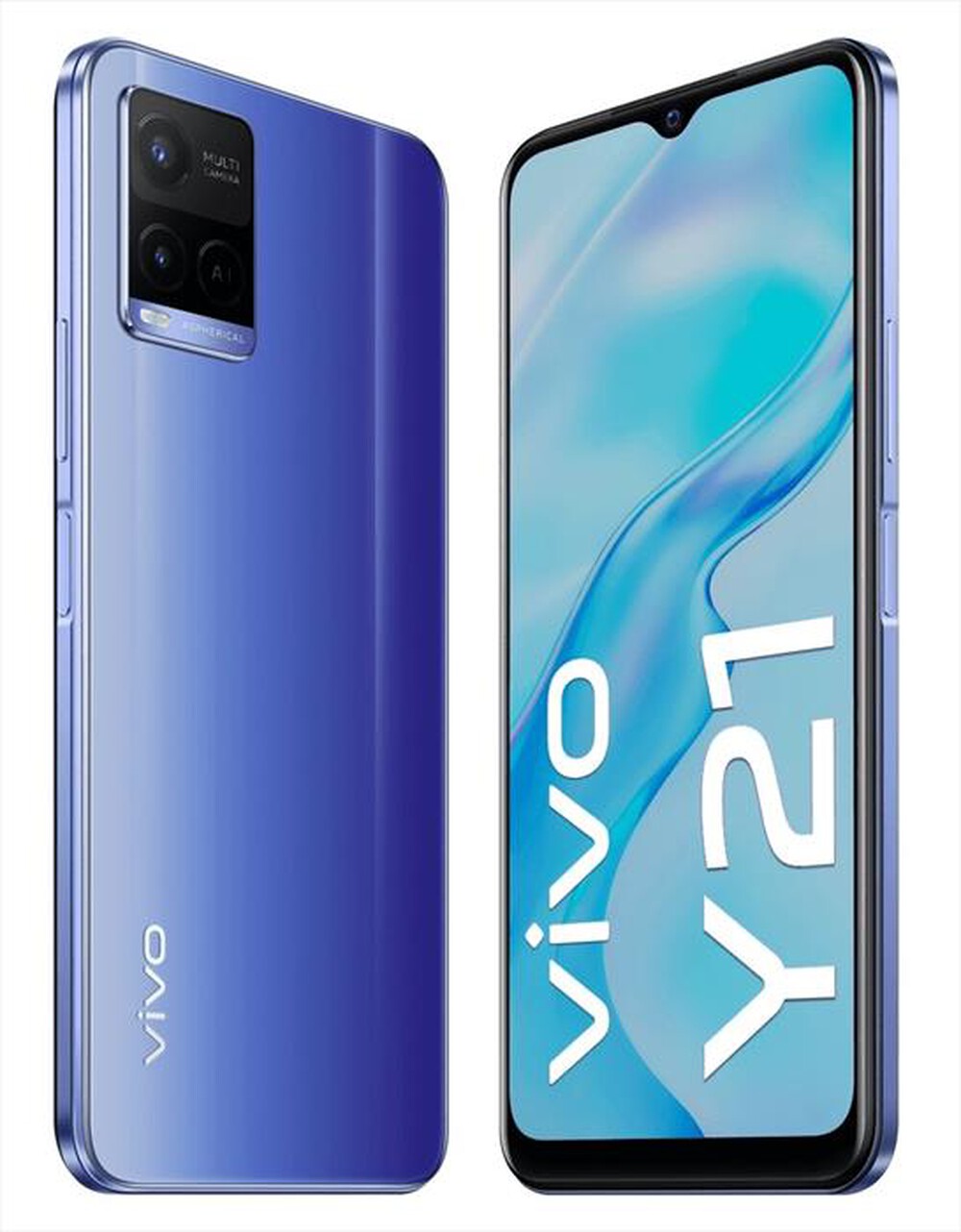 "WIND - 3 - VIVO Y21-Metalic Blue"