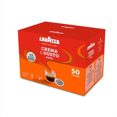 LAVAZZA - CIALDE ESE CREMA E GUSTO FORTE 50-rosso e arancione