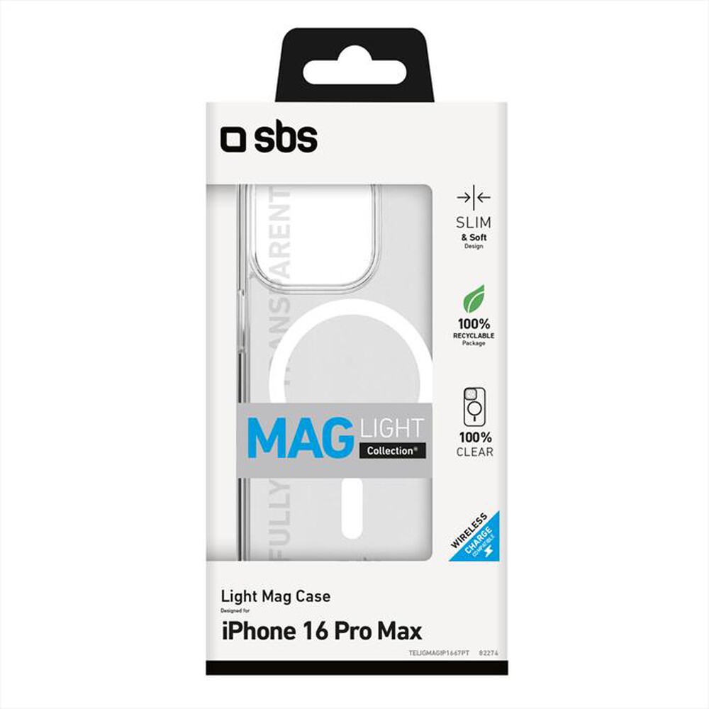 "SBS - Cover TELIGMAGIP1667PT iPhone 16 Pro Max"