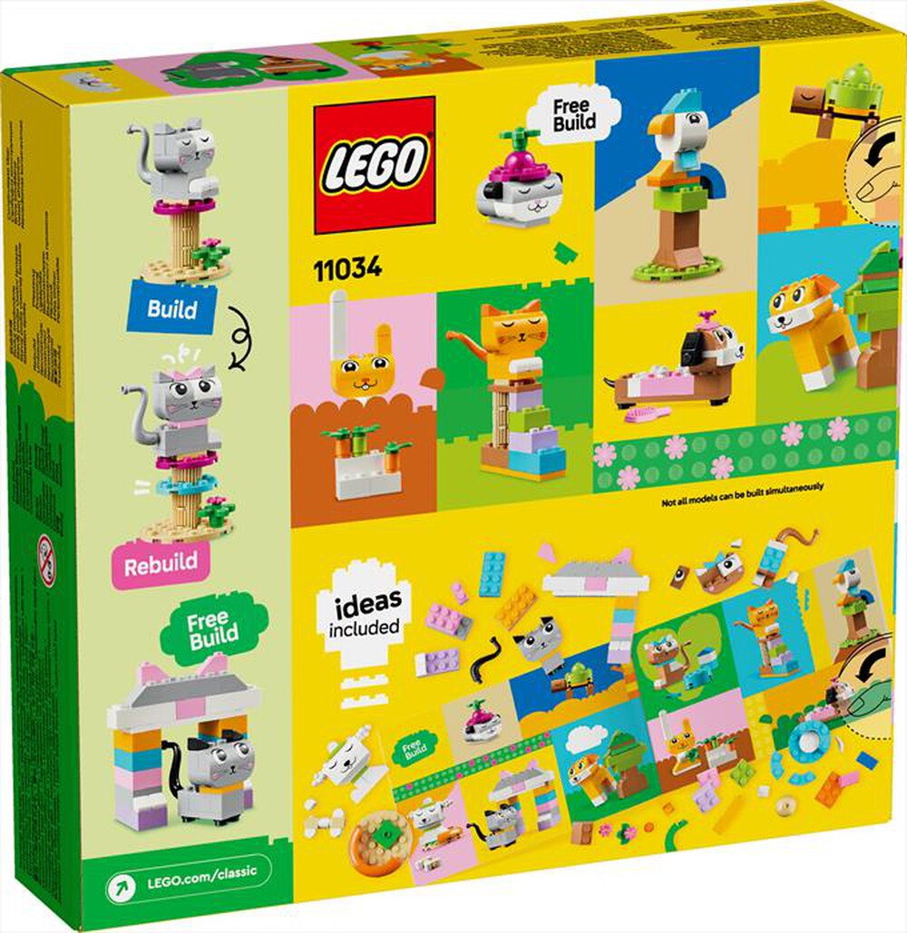 Immagine del prodotto LEGO - CLASSIC Animali domestici creativi 11034