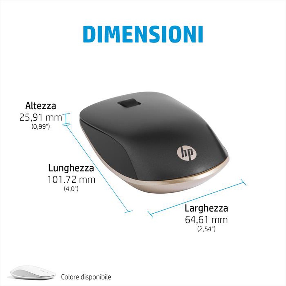 "HP - MOUSE 410 SLIM-Nero"