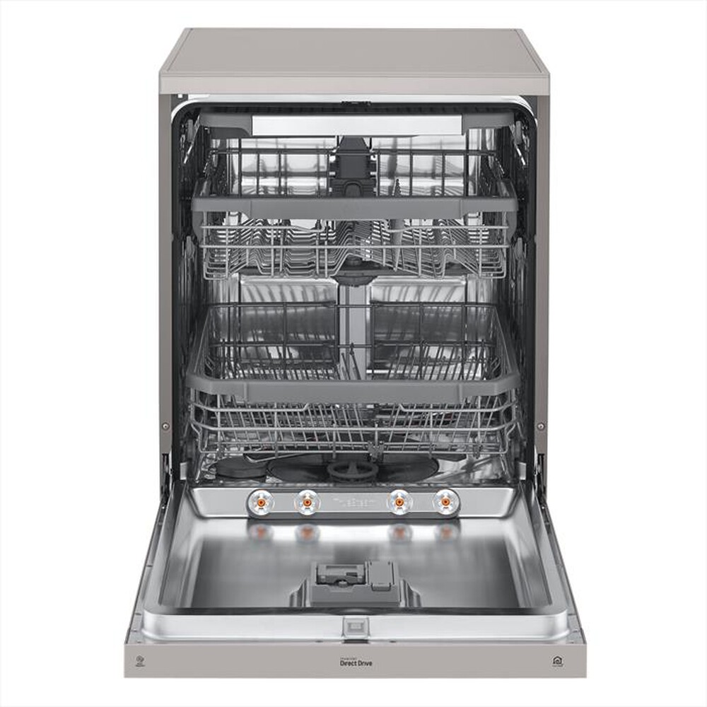 "LG - Lavastoviglie DF325FPS Classe E 14 coperti-PLATINUM SILVER"