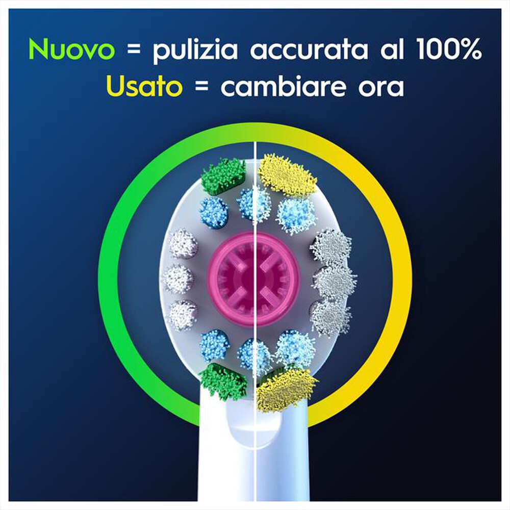 Immagine del prodotto ORAL-B - TESTINE PRO 3D WHITE. 3 TESTINE-BIANCO
