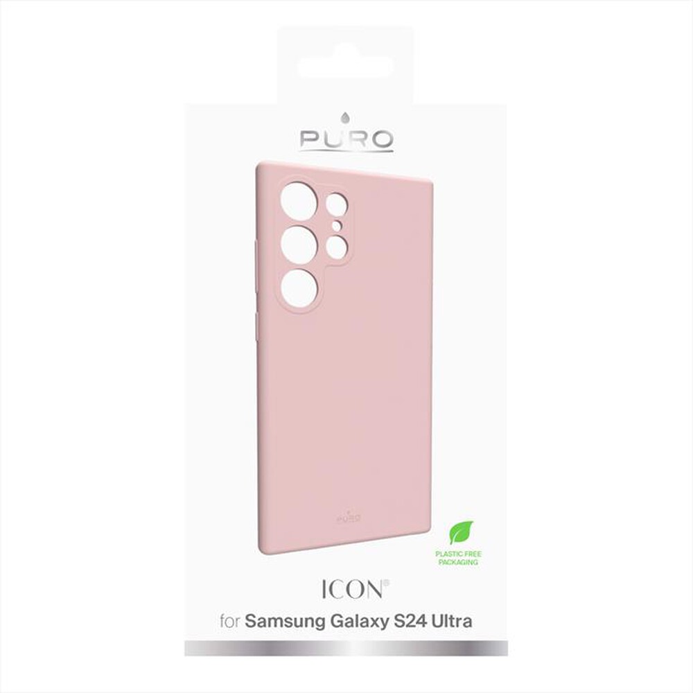 Immagine del prodotto PURO - Cover ICON PUSGS24UICONROSE per Galaxy S24 Ultra-Rosa