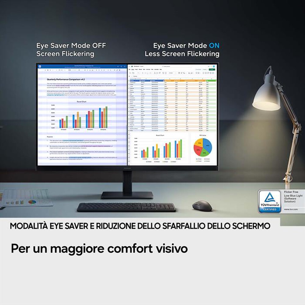 Immagine del prodotto SAMSUNG - MONITOR VIEWFINITY S7 S70H 4K 32" UHD FLAT-Black