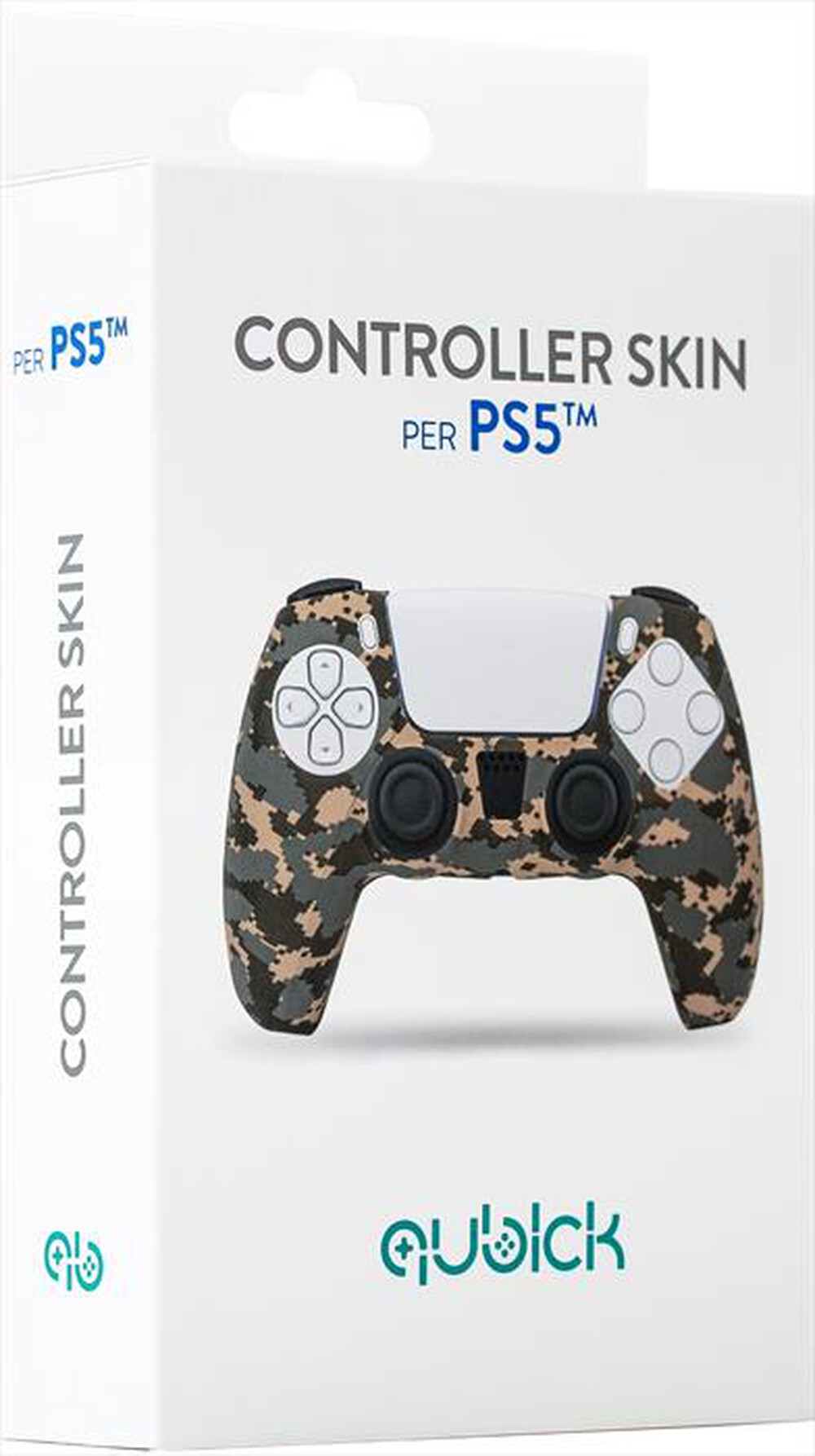 "QUBICK - CONTROLLER SKIN CAMO DESERT (PS5)"