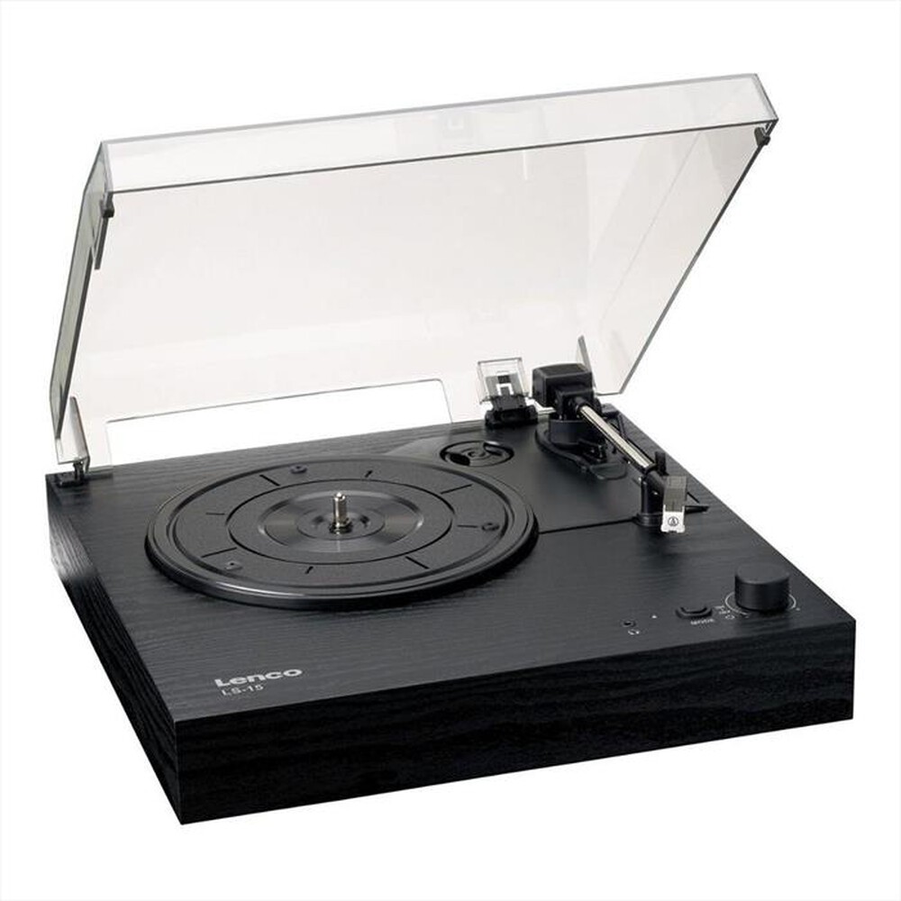 LENCO - Piatto giradischi LS-15BK-BLACK