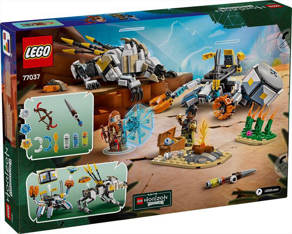 Immagine del prodotto LEGO - HORIZON Aloy e Varl vs Arcapode e Secodonte 77037