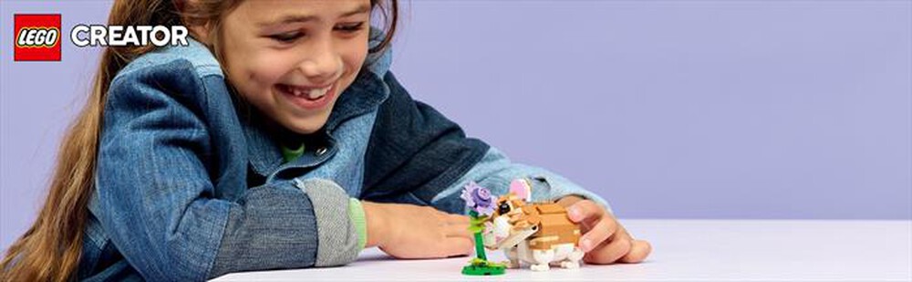 Immagine del prodotto LEGO - CREATOR 3IN1 Simpatico criceto con fiore - 31376