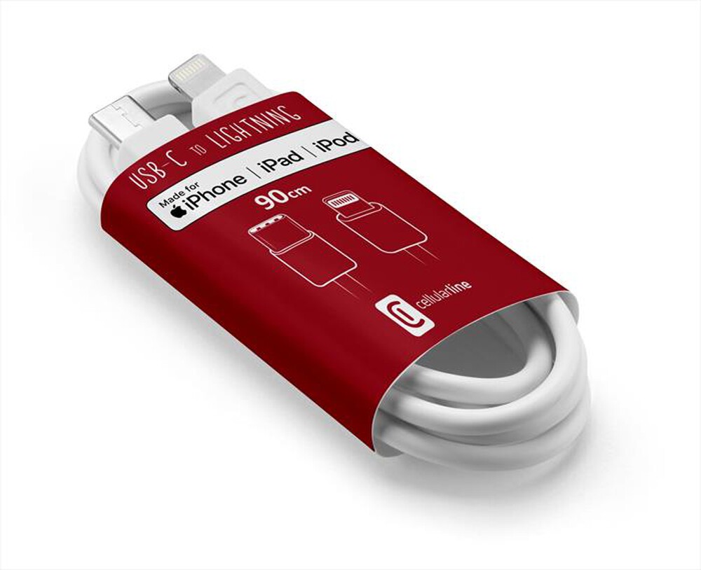 Immagine del prodotto CELLULARLINE - TAUSBDATA90CMC2LW-Bianco