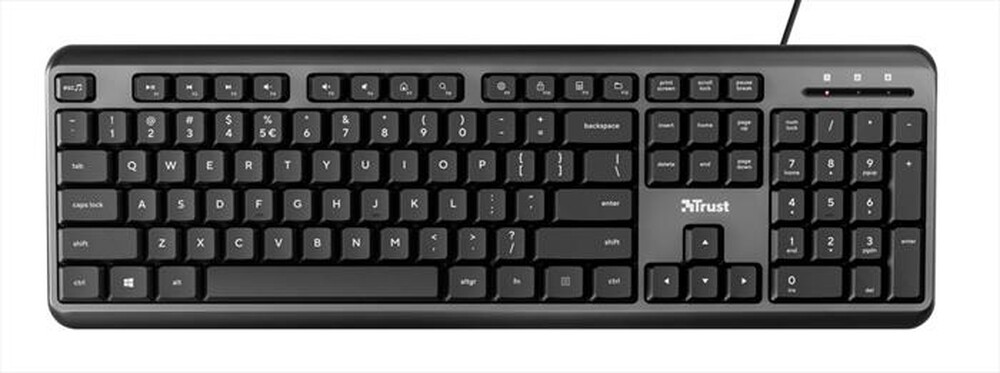 Immagine del prodotto TRUST - ODY WIRED KEYBOARD IT-Black/Grey