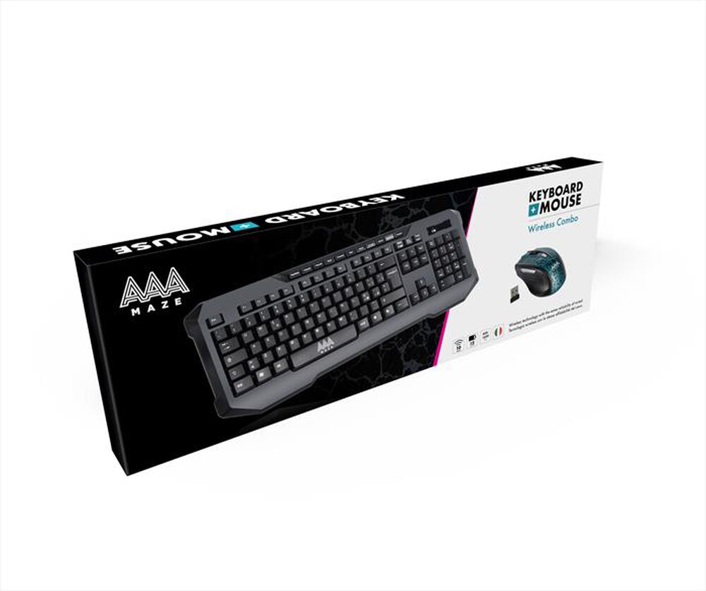 "AAAMAZE - COMBO MOUSE KEYBOARD WIRELESS"