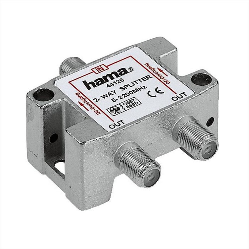 "HAMA - 44126 Distributore SAT  2 vie"