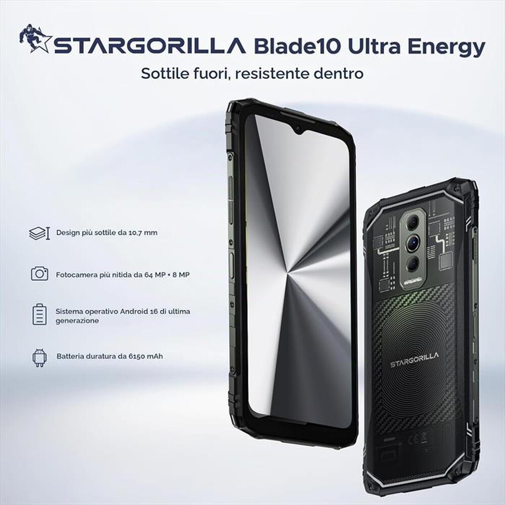 Immagine del prodotto DOOGEE - Smartphone BLADE 10 ULTRA ENERGY-Black