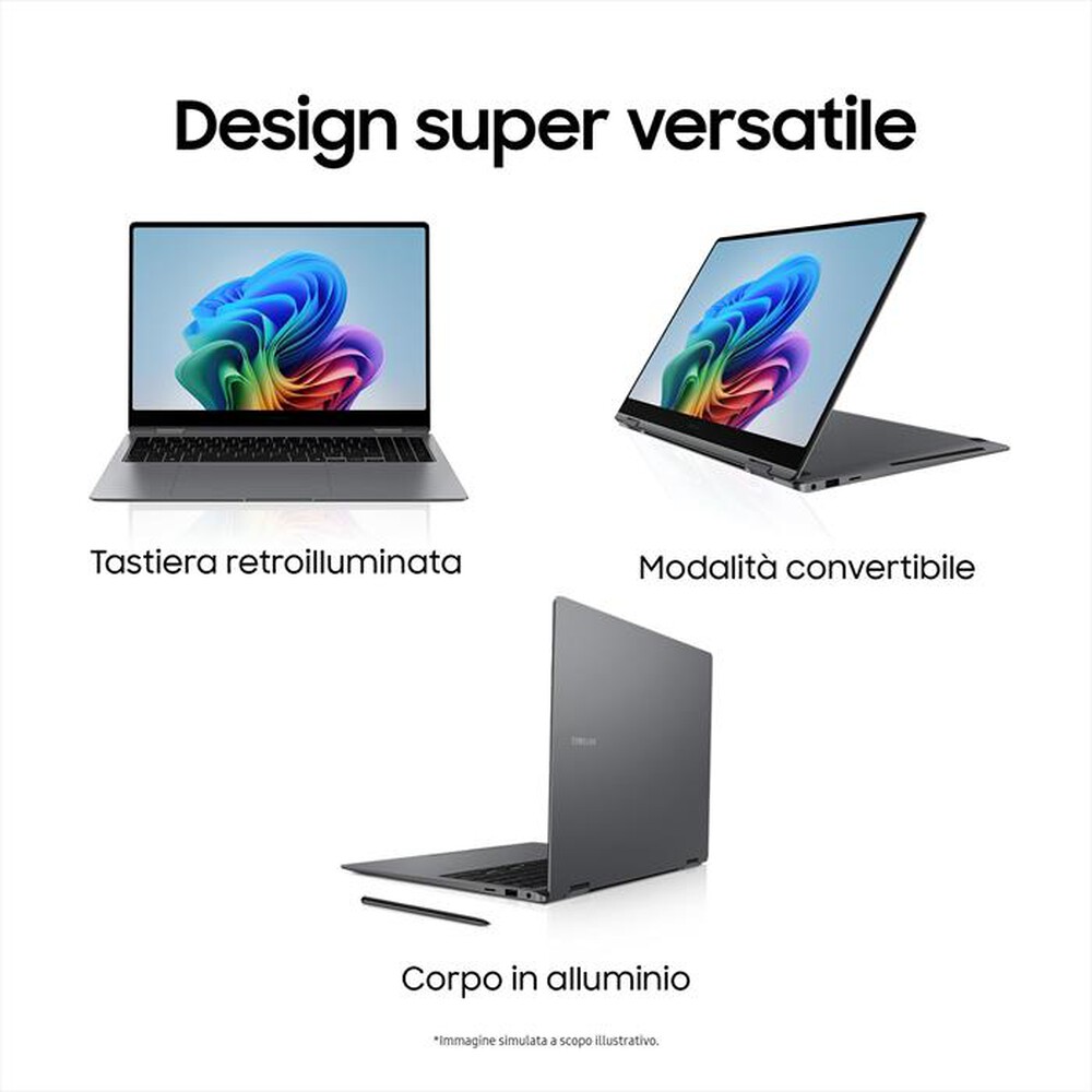 Immagine del prodotto SAMSUNG - GALAXY BOOK5 PRO 360-Gray