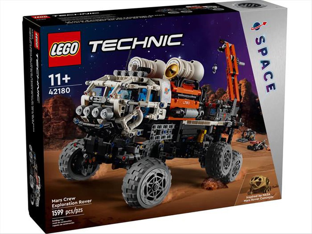 "LEGO - TECHNIC Rover di esplorazione marziano - 42180-Multicolore"