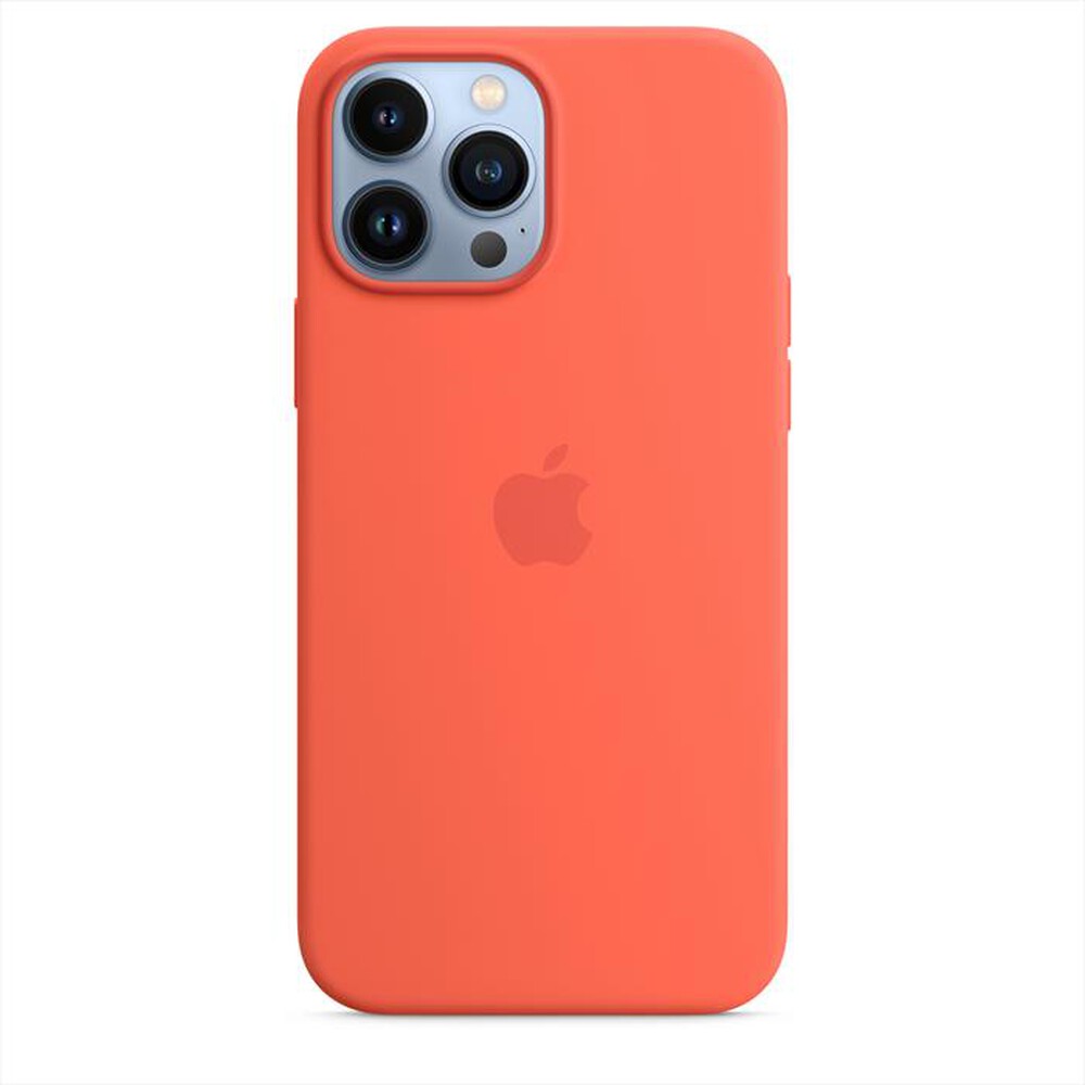 "APPLE - COVER PER IPHONE 13 PRO MAX SILICONE CON MAGSAFE-Mandarino"