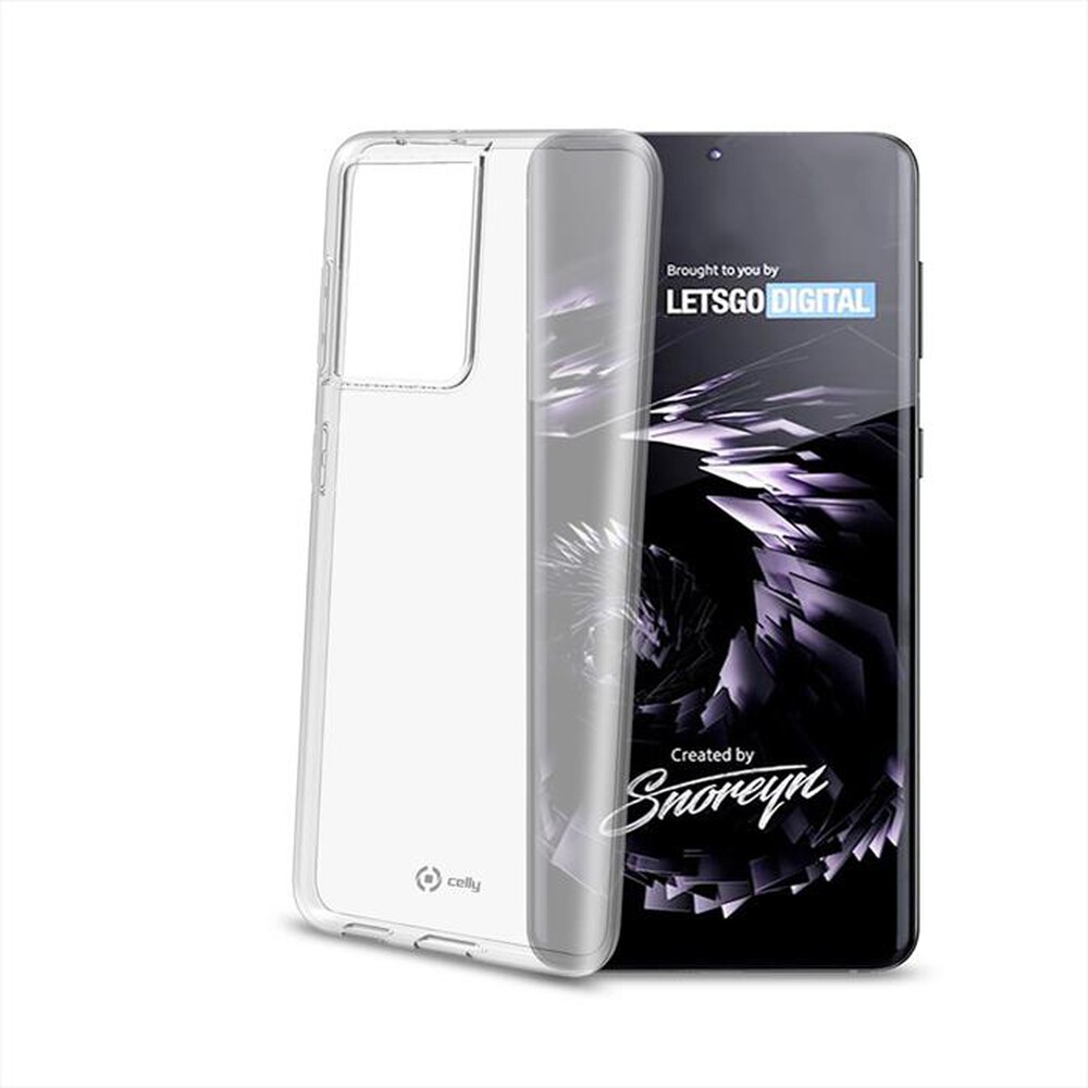 "CELLY - GELSKIN994 - COVER PER GALAXY S21 ULTRA 5G-Trasparente"