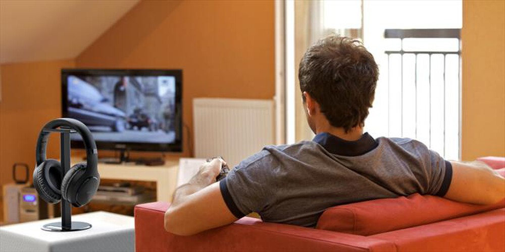 Immagine del prodotto MELICONI - Cuffia TV HP FLASH EVO-Nero