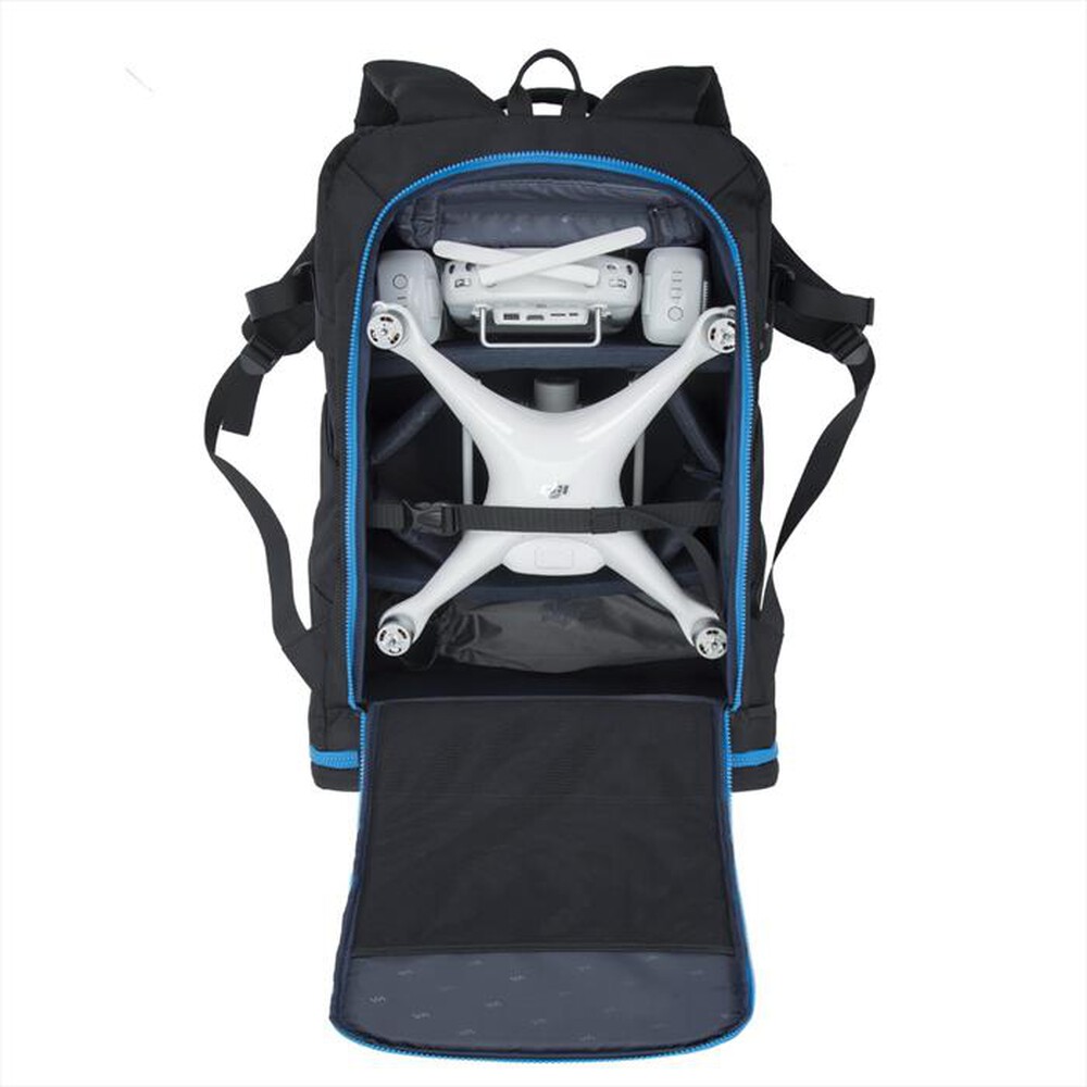 "RIVACASE - 7890 ZAINO PER DRONE CON PORTA NOTEBOOK DA 13\"-NERO"